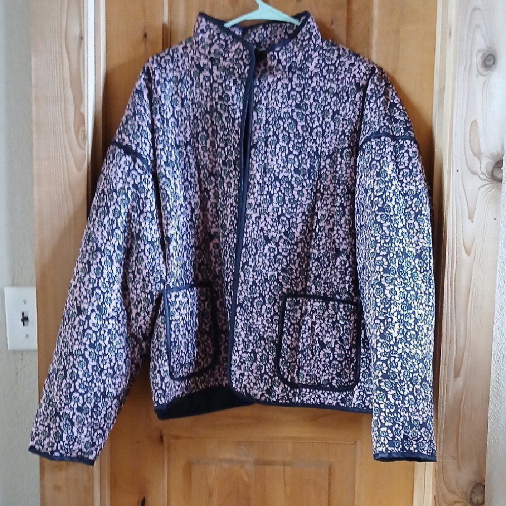 Vintage Floral Jacket - Lightweight But Warm